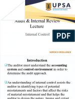 Auditing - Internal Control2 2