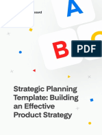 Building an Effective Product Strategy Template
