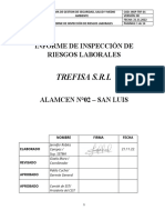 Informe de Inspección de Riesgos Laborales Trefisa Srl-San Luis