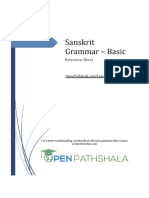 Sanskrit Grammar 1