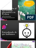 Introduccion A Aprendizaje Automatico en Python