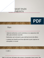Adjuvant Pain Medication