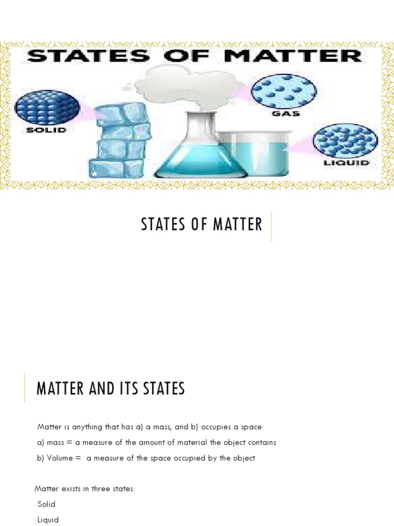 States of Matter | PDF