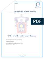 1.1 Que Son Los Recursos Humanos - Ramirez Karen Diana 210106346