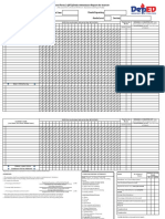 SF 2 Daily Attendance Report of A Learner