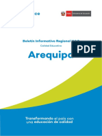 Boletín Regional 3 - Arequipa