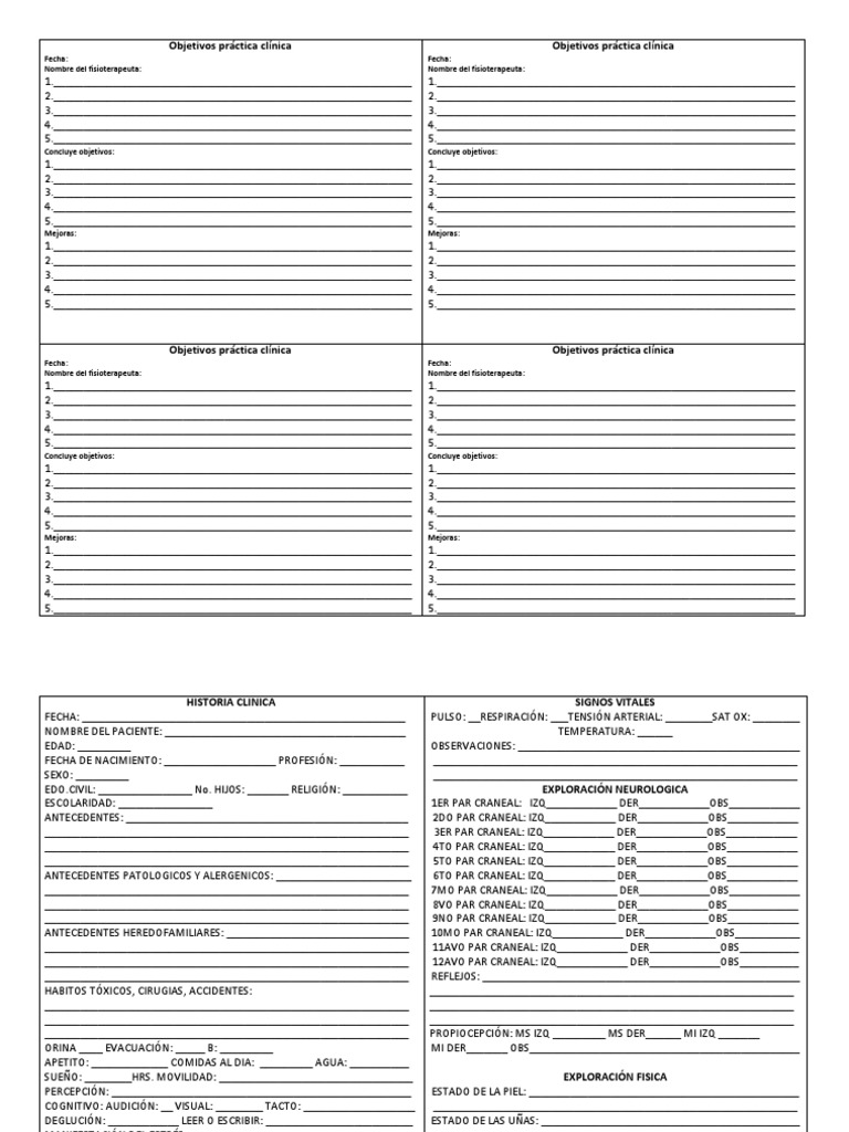 FORMATOS PPCD | PDF | Asistencia sanitaria preventiva | Terapia física