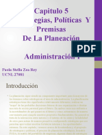 Actividad 6 - Estrategias, Políticas y Premisas de Planeación