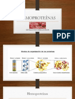 HEMOPROTEÍNAS