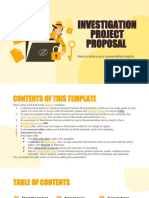 Investigation Project Proposal XL by Slidesgo