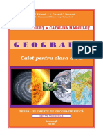 Geografie Caiet Pentru Clasa a v a I Mar