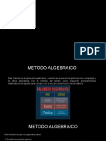 Quimica Metodo Algebraico