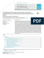 A Comprehensive Review On The Vibration Analyses of Small-Scaled Plate-Based Structures by Utilizing The Nonclassical Continuum Elasticity Theories