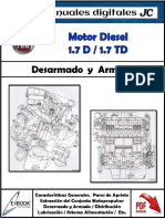 Motor Fiat 1.7 D - 1.7 TD - MT