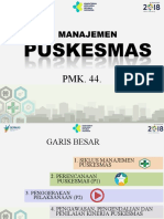 Manajemen Puskesmas - PMK.44.