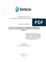 O Abuso de Autoridade Nas Abordagens Pessoais E Violação de Domicílios No Contexto Da Segurança Pública