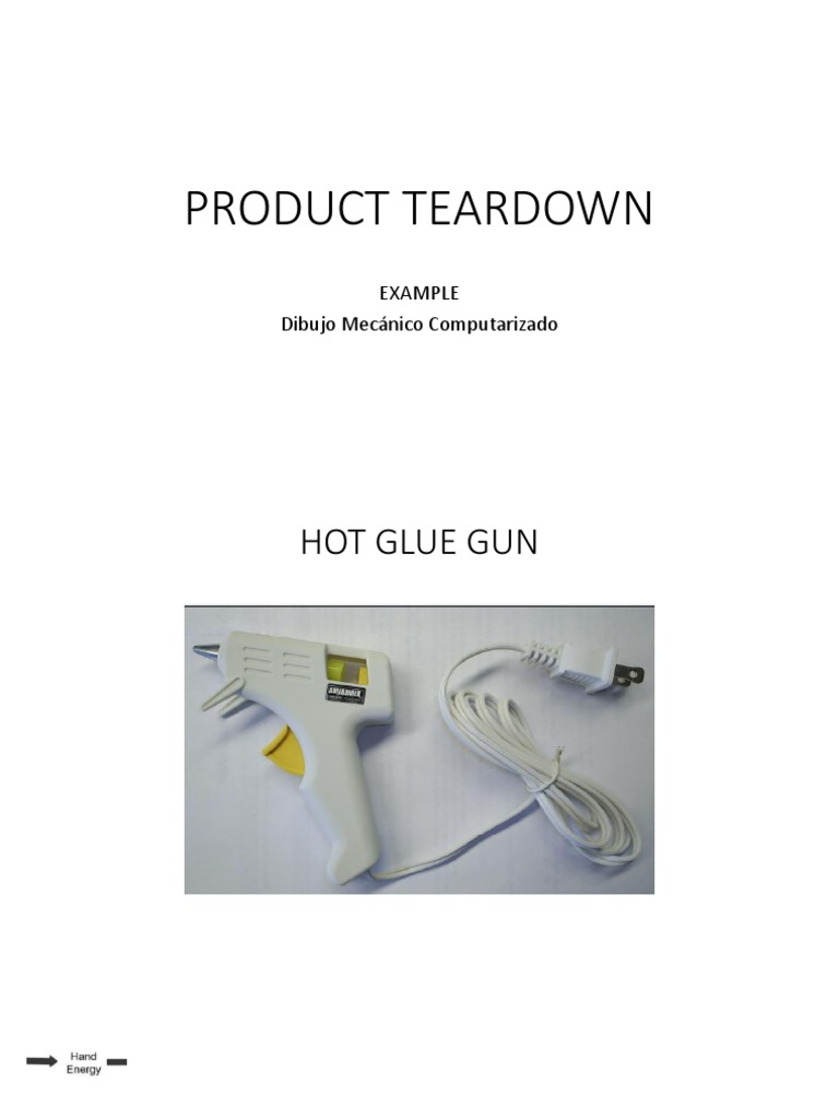Product Teardown Example PDF