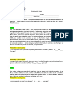 EVALUACIÓN FINAL Derecho de Trabajo 2022