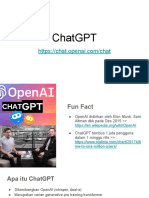 ChatGPT - Interacts in A Conversational Way