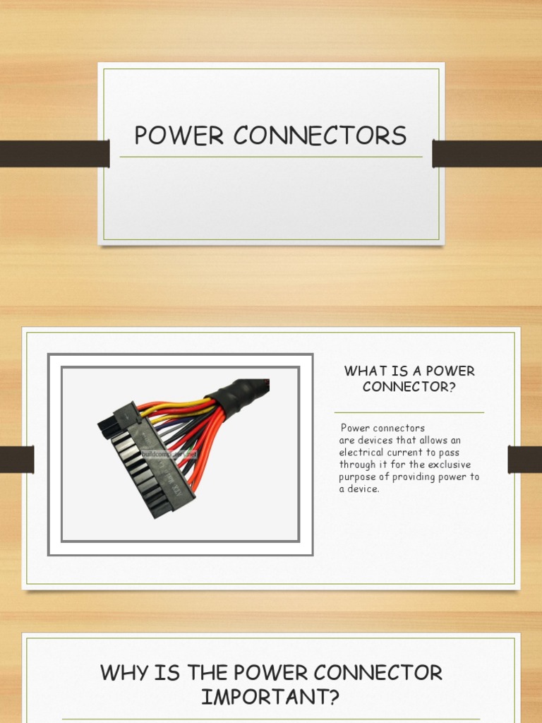 Power Connectors PDF Computer Science Computer Architecture