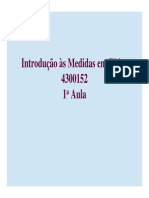 Aula 1 - Noções de Medidas