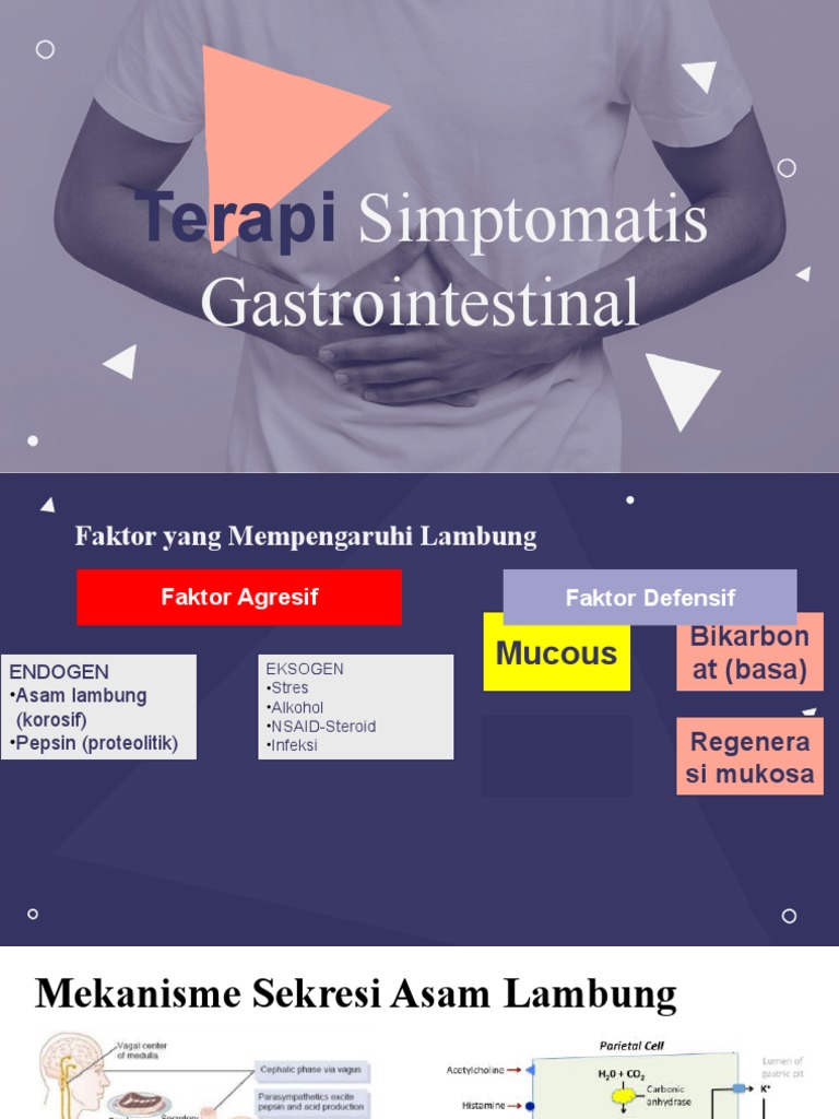 SGD or FGD Terapi Simptomatis Gastrointestinal