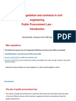 Lecture 1 - Public Procurement Introduction 22