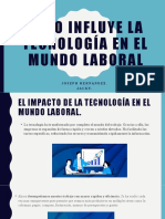 Tecnologia en El Mundo Laboral