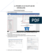 Tutorial Pembuatan Daftar Isi Otomatis