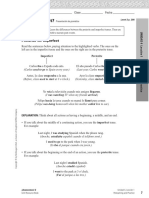 Avancemos Workbook Pages Pret Vs Imperfect Worksheet