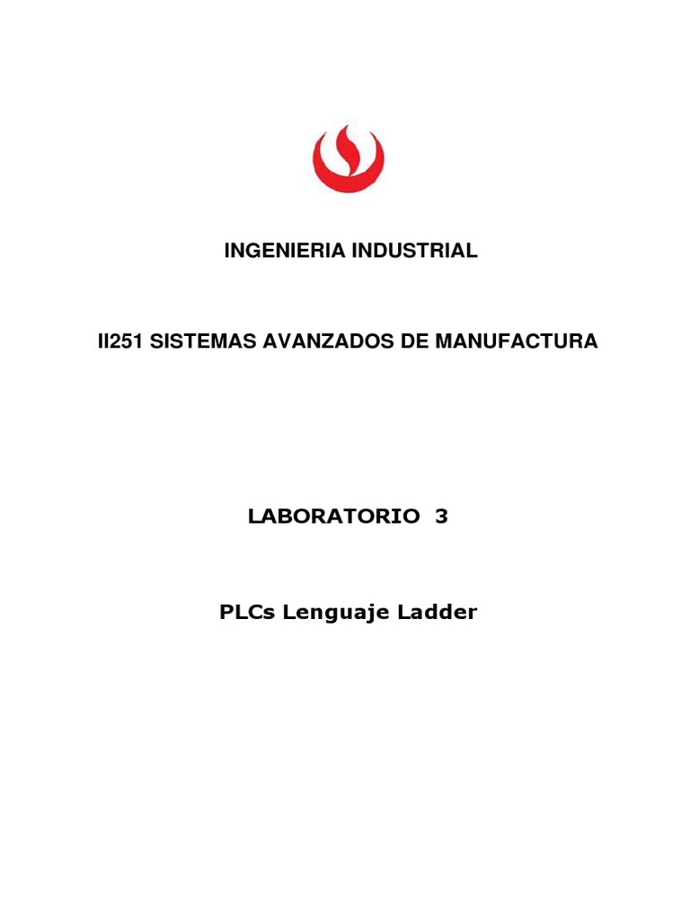 Laboratorio 3 Plc Ladder Pdf Controlador Lógico Programable