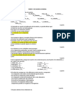 Deber 1 de Quimica General