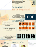 Normas de seguridad en el laboratorio