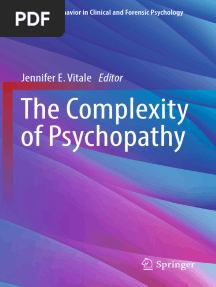 The Complexity of Psychopathy: Jennifer E. Vitale Editor Jennifer E. Vitale Editor