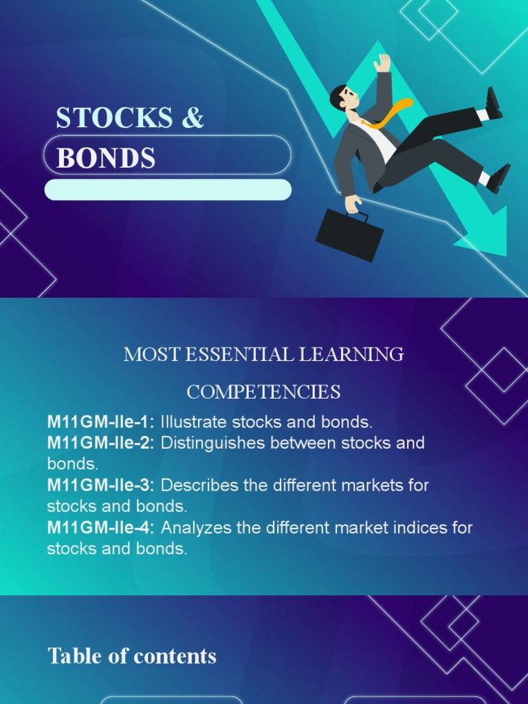 Lesson 7 - Stocks and Bonds | PDF | Bonds (Finance) | Stocks