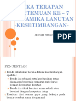 Dinamika Lanjutan - Kesetimbangan