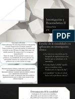 Causas necesarias suficientes factores riesgo asociaciones determinación causalidad