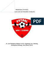 Proposal Futsal MAN 1 Subang