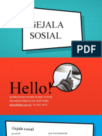 Gejala Sosial