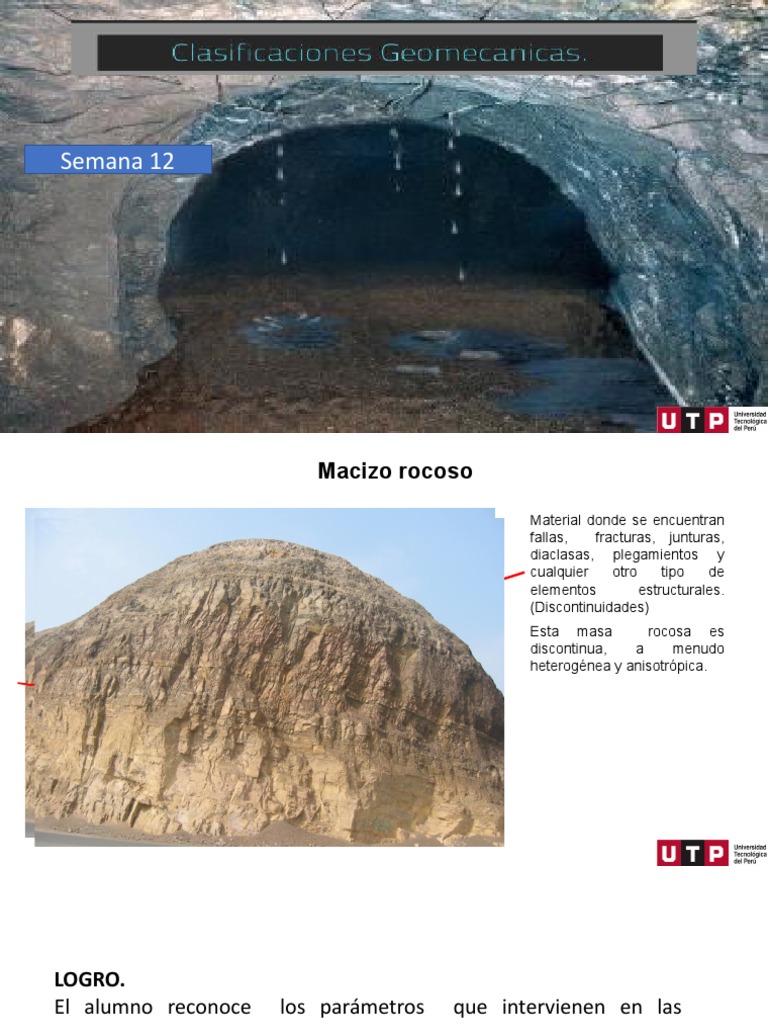 Clasificación Geomecánica de Rocas | PDF | Roca (geología) | Meteorización