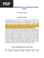 TV Somanathan, The Administrative & Regulatory State, The Oxford Handbook of Indian Constitution