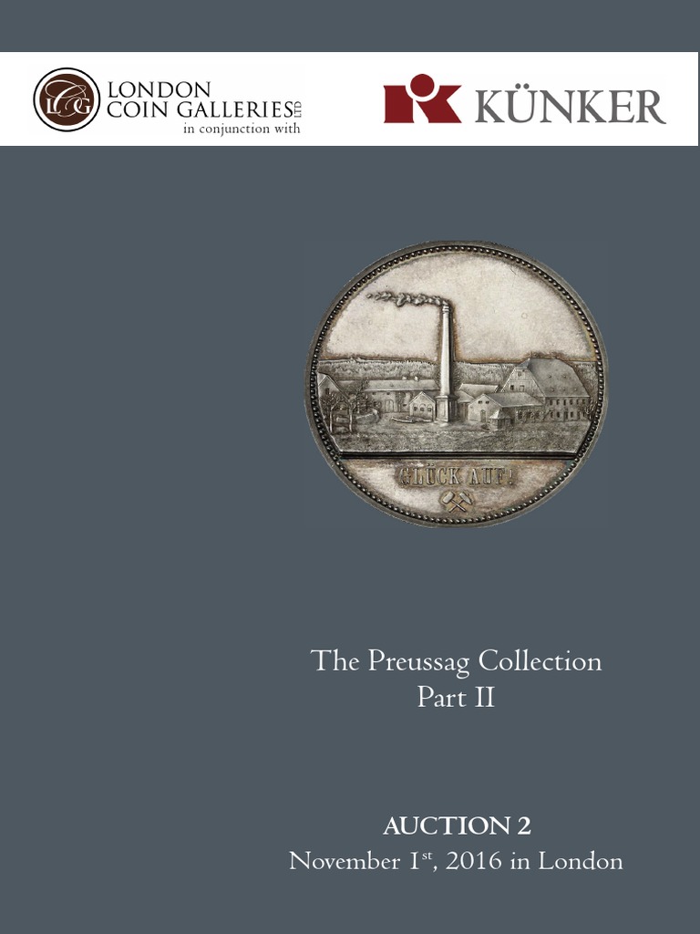 The Preussag Collection Part II PDF Auction