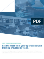 Hach USTraining 2022 Catalogue