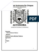 Actividad Dos. Subtema 1.2. Caracteristicascrmr