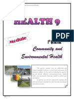 HEALTH - Community and Environmental Health