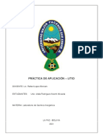 Práctica de aplicación sobre las características y usos del litio