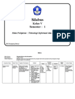 Silabus KTSP TIK 5