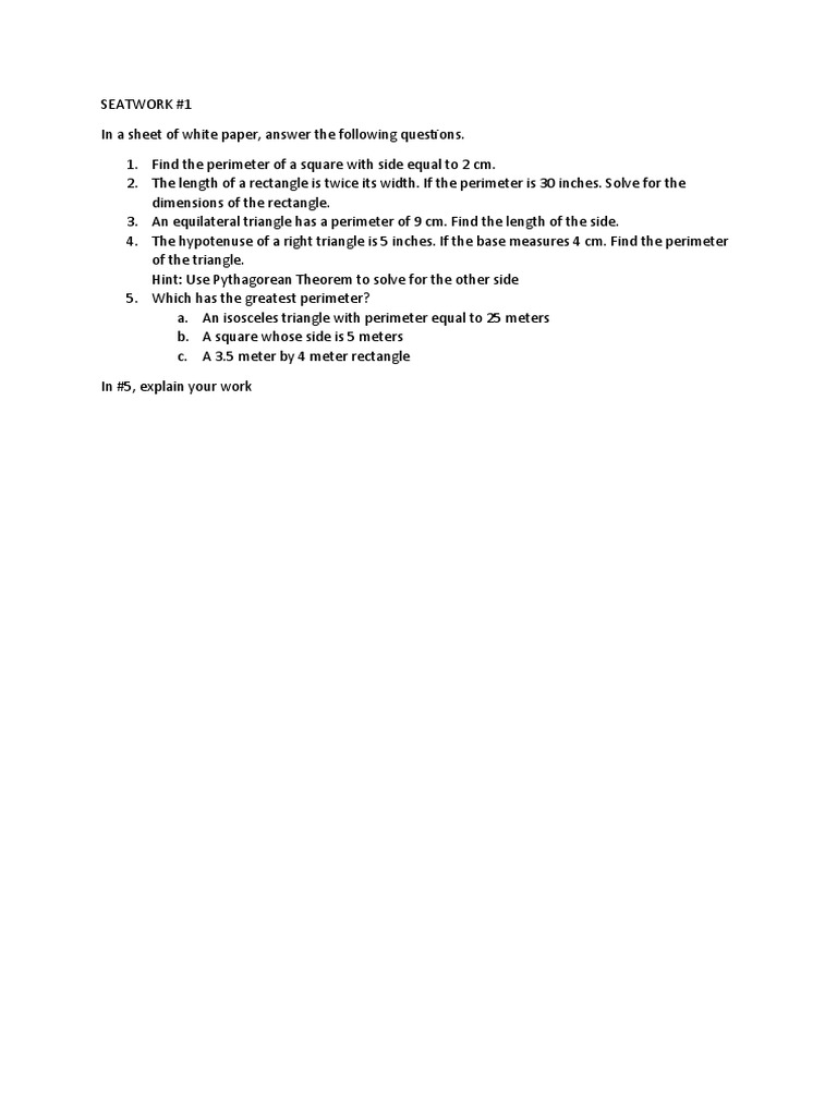 Math 121 SW 1 | PDF | Teaching Methods & Materials | Home & Garden