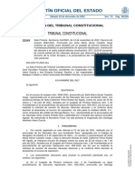 Boletín Oficial Del Estado: Tribunal Constitucional