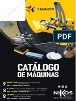 Catálogo de Maquinas Enero 2023